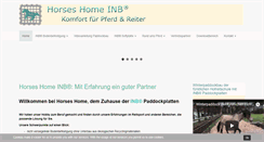 Desktop Screenshot of horses-home.com