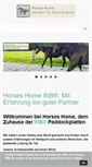 Mobile Screenshot of horses-home.com